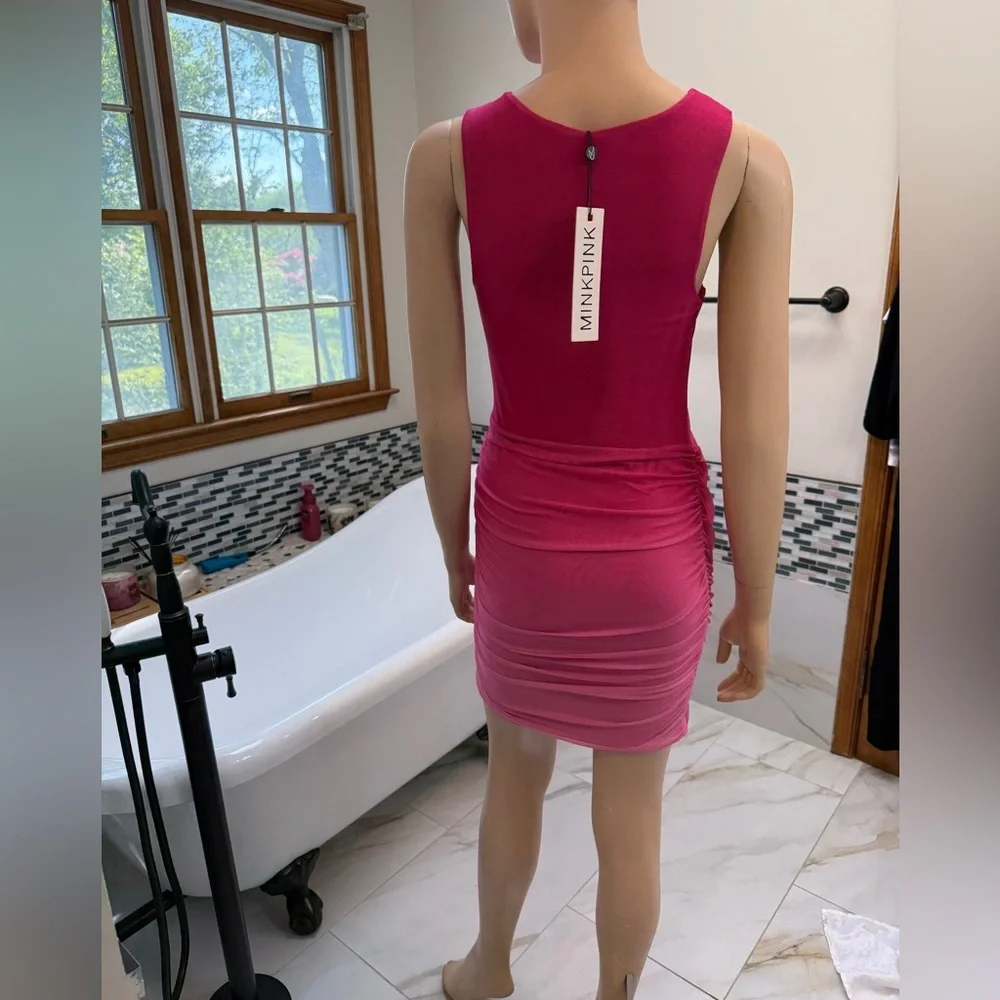 MINKPINK Luca Ombré Mini Dress, NWT - Picture 10 of 16
